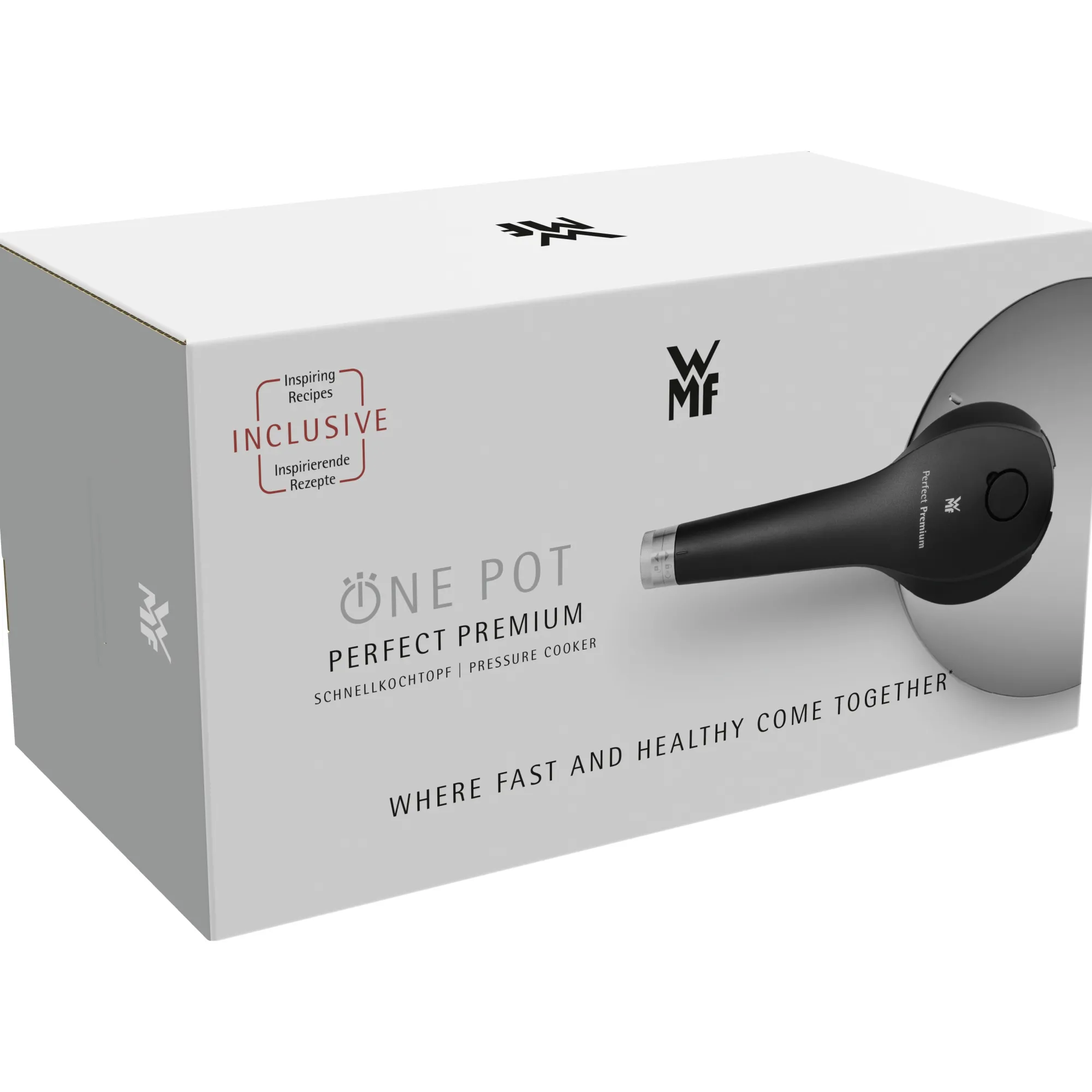 WMF Perfect Premium One Pot Schnellkochtopf, 22 cm, 6,5 Liter| Schnellkochtöpfe|Induktionstöpfe
