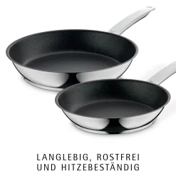 WMF PermaDur Advance Stielpfanne, 24 cm| Induktionspfannen|Bratpfannen
