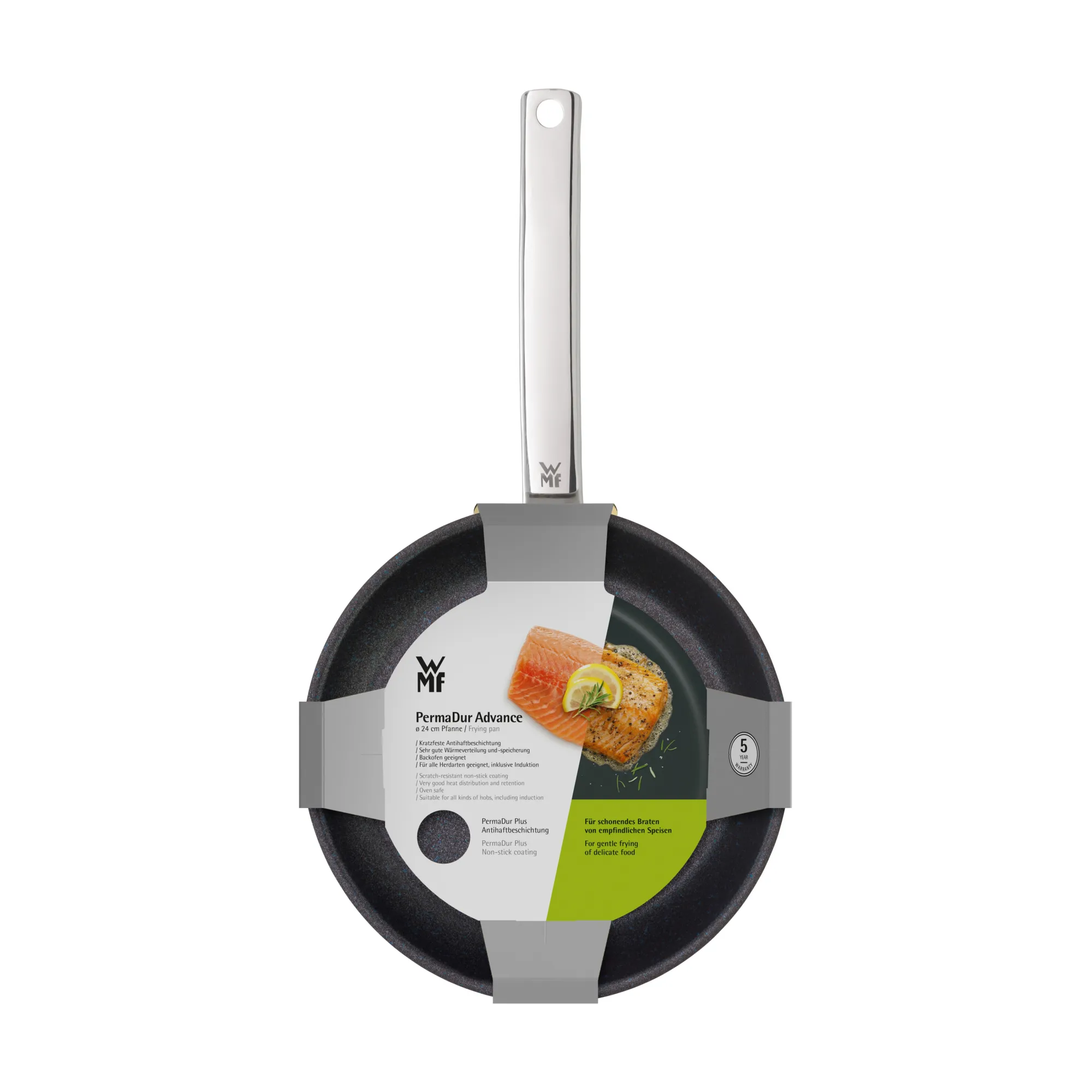WMF PermaDur Advance Stielpfanne, 24 cm| Induktionspfannen|Bratpfannen