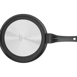 WMF PermaDur Premium Stielpfanne mit Wender, 28 cm| Küchenutensilien|Bratpfannen