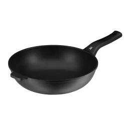 WMF PermaDur Premium Wok mit Glasdeckel, 30 cm| Woks|Pfannen Mit Deckel