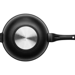 WMF PermaDur Premium Wok mit Glasdeckel, 30 cm| Woks|Pfannen Mit Deckel
