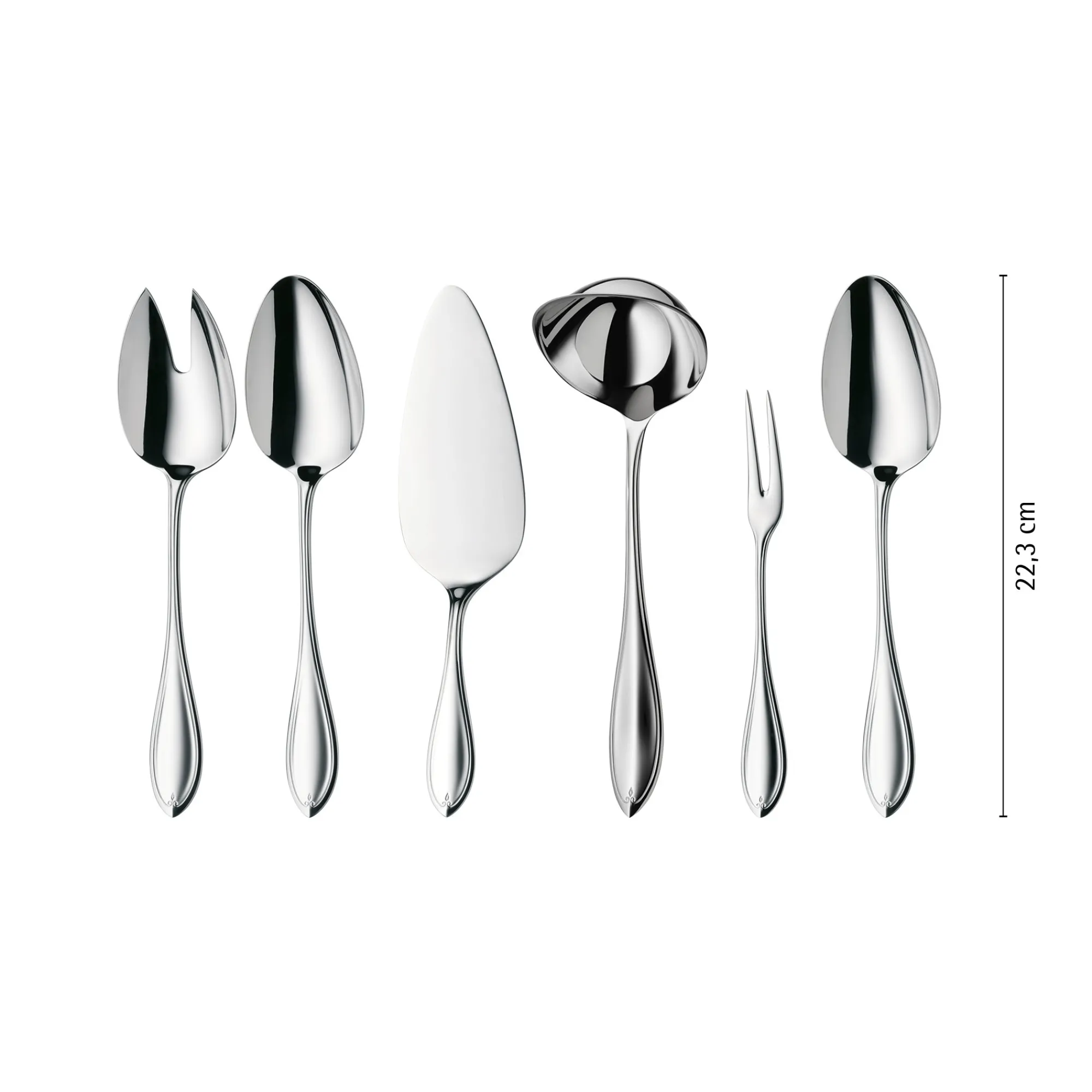 WMF Premiere Besteck-Set, 66-teilig, Cromargan protect®| Besteck-Sets