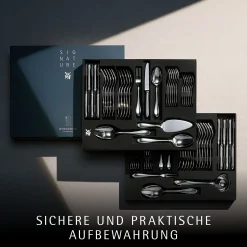 WMF Premiere Besteck-Set, 66-teilig, Cromargan protect®| Besteck-Sets