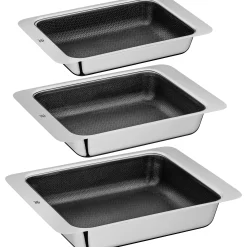WMF Profi Resist Auflaufform-Set, 3-teilig| Auflaufformen