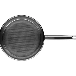 WMF Profi Resist Stielpfanne mit beschichtetem Schüttrand, 24 cm| Induktionspfannen|Bratpfannen