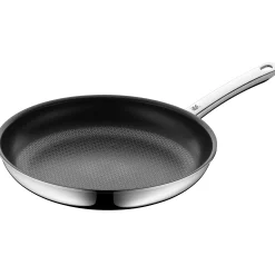 WMF Profi Resist Stielpfanne mit beschichtetem Schüttrand, 28 cm| Induktionspfannen|Bratpfannen