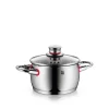 WMF Quality One Kochtopf mit Deckel, 16 cm| Kochtöpfe|Induktionstöpfe