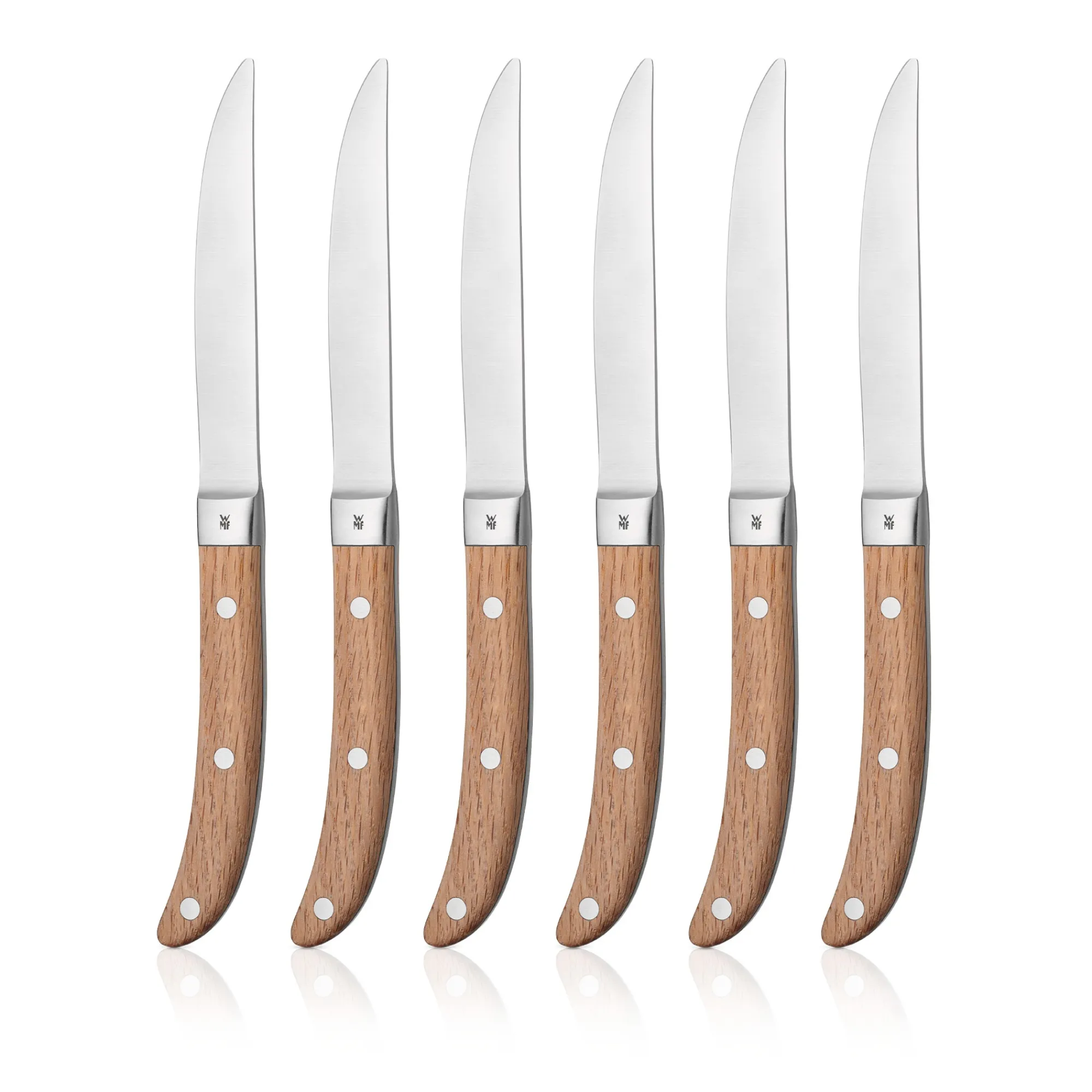 WMF Ranch Steakmesser-Set, 6-teilig| Steakmesser|Messersets