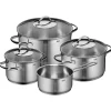 WMF Silit Achat Topf-Set, 4-teilig| Topfsets