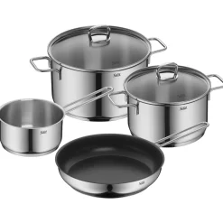 WMF Silit Alicante Kochgeschirr-Set, 4-teilig| Topfsets