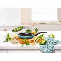 WMF Silit Belluna Stielpfanne, 20 cm, Grün| Induktionspfannen|Bratpfannen