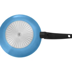 WMF Silit Belluna Stielpfanne, 24 cm, Blau| Induktionspfannen|Bratpfannen