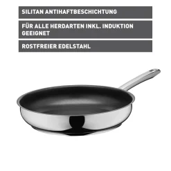 WMF Silit Calabria Stielpfanne, 28 cm| Induktionspfannen|Bratpfannen