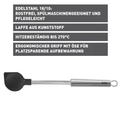 WMF Silit Classic Line Kochlöffel, 34 cm| Kochlöffel|Zubehör Für Pfannen