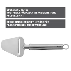 WMF Silit Classic Line Käsehobel, 24 cm| Küchenutensilien