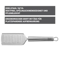 WMF Silit Classic Line Käsereibe, 26 cm| Küchenutensilien