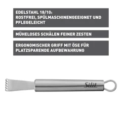 WMF Silit Classic Line Zitronenschaber, 16 cm| Küchenutensilien