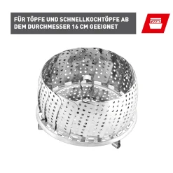 WMF Silit Dämpfkorb, 14 cm| Zubehör Töpfe