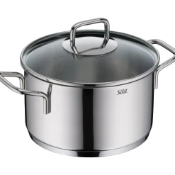 WMF Silit Extra Cook Kochtopf 20 cm mit Glasdeckel| Kochtöpfe