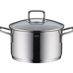 WMF Silit Extra Cook Kochtopf 20 cm mit Glasdeckel| Kochtöpfe