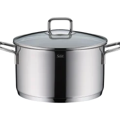 WMF Silit Extra Cook Kochtopf 24 cm mit Glasdeckel| Kochtöpfe