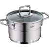 WMF Silit Extra Cook Mini-Kochtopf 14 cm mit Glasdeckel| Kochtöpfe