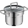 WMF Silit Extra Cook Mini-Kochtopf 12 cm mit Glasdeckel| Kochtöpfe