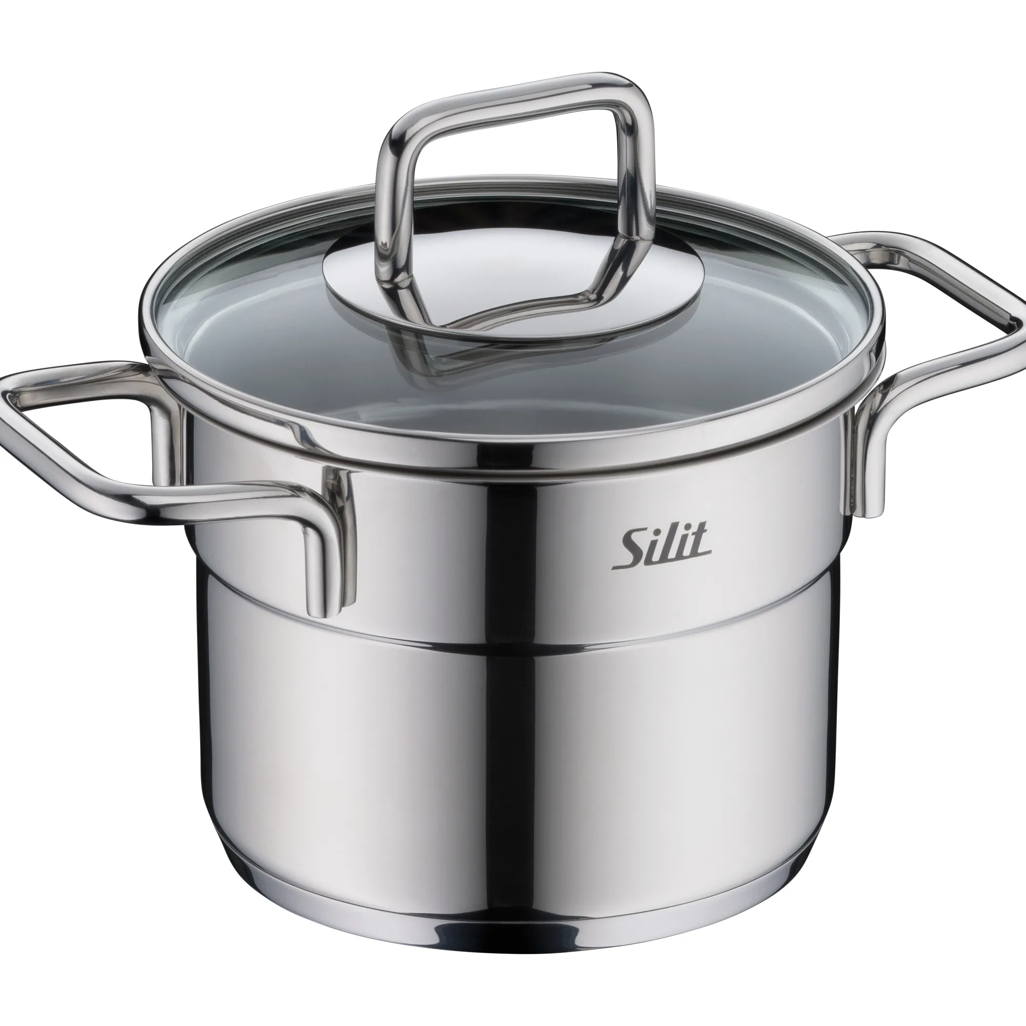 WMF Silit Extra Cook Mini-Kochtopf 12 cm mit Glasdeckel| Kochtöpfe