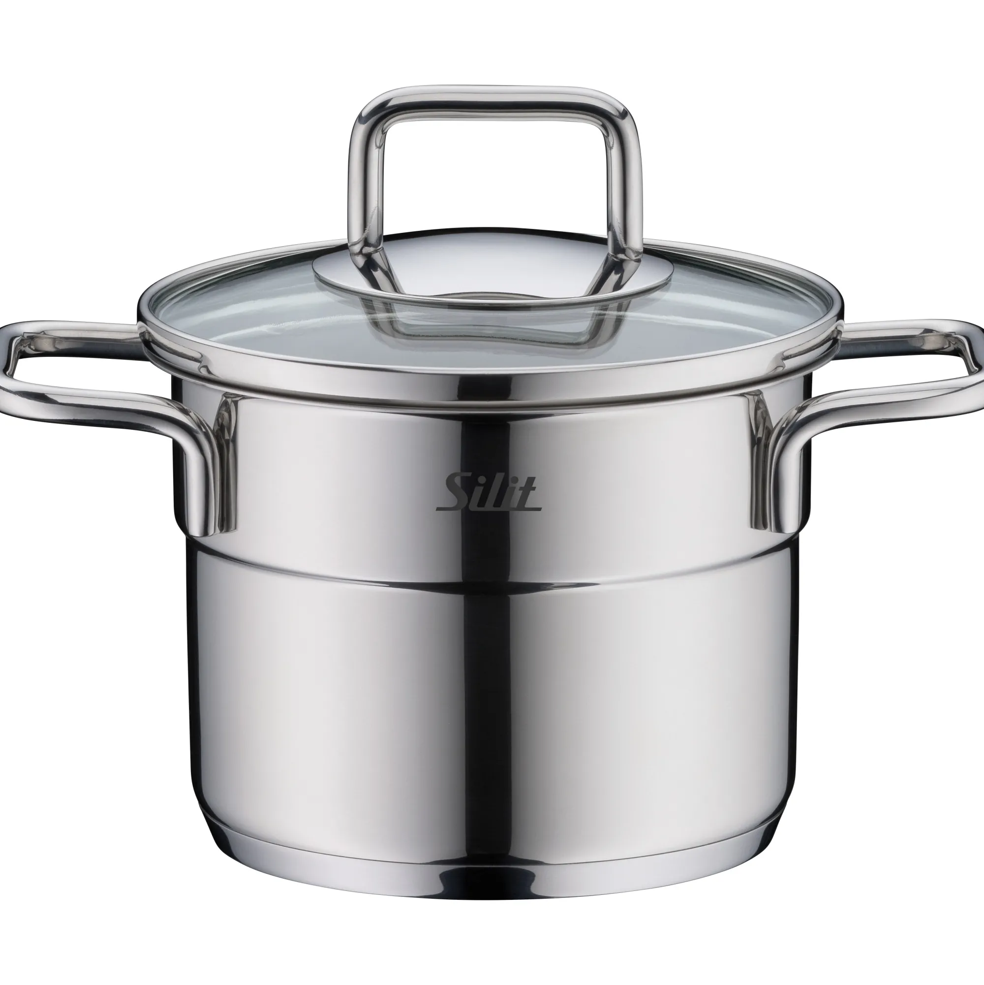 WMF Silit Extra Cook Mini-Kochtopf 12 cm mit Glasdeckel| Kochtöpfe