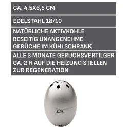 WMF Silit Geruchsabsorbierer für Kühlschränke| Pflege- & Reinigungsmittel|Küchenutensilien