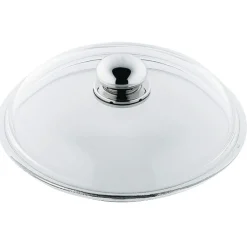 WMF Silit Glasdeckel mit Edelstahlgriff, 24 cm| Pfannendeckel|Zubehör Töpfe
