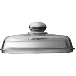 WMF Silit Glasdeckel mit Edelstahlgriff, 24 cm| Pfannendeckel|Zubehör Töpfe