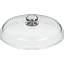 WMF Silit Glasdeckel mit Edelstahlgriff, 28 cm| Pfannendeckel