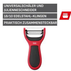 WMF Silit 2-in-1-Schäler| Küchenutensilien
