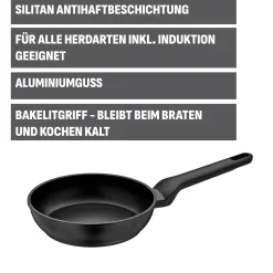 WMF Silit Merida Stielpfanne, 20 cm| Induktionspfannen|Bratpfannen