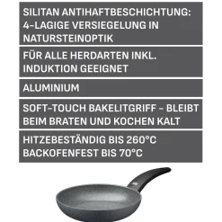 WMF Silit Montano Stielpfanne, 20 cm| Induktionspfannen|Bratpfannen