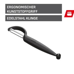 WMF Silit Pelaro Tomaten- und Gemüseschäler, schwarz| Küchenutensilien|Weitere Küchenmesser