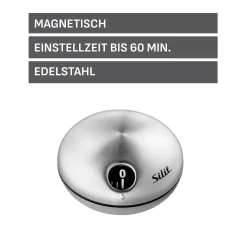WMF Silit Puk Kurzzeitmesser, magnetisch| Eieruhren
