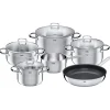 WMF Silit Scalea Kochgeschirr-Set, 6-teilig| Topfsets