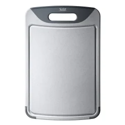 WMF Silit Schneidebrett, Grau, 38 x 25 cm| Schneidebretter