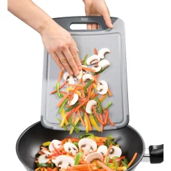 WMF Silit Schneidebrett, Grau, 38 x 25 cm| Schneidebretter