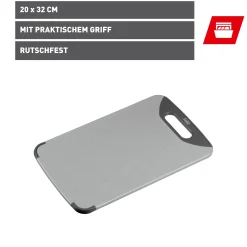 WMF Silit Schneidebrett, Grau, 32 x 20 cm| Schneidebretter