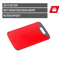 WMF Silit Schneidebrett, Rot, 32 x 20 cm| Schneidebretter