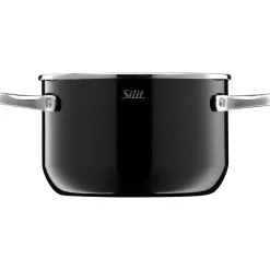 WMF Silit Silargan® Elegance Topf-Set, 4-teilig, Black| Topfsets