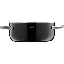WMF Silit Silargan® Elegance Topf-Set, 4-teilig, Black| Topfsets