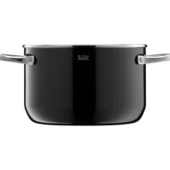 WMF Silit Silargan® Elegance Topf-Set, 4-teilig, Black| Topfsets