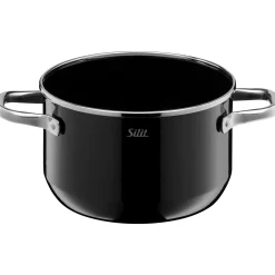 WMF Silit Silargan® Elegance Topf-Set, 4-teilig, Black| Topfsets