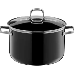 WMF Silit Silargan® Elegance Topf-Set, 4-teilig, Black| Topfsets