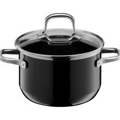 WMF Silit Silargan® Elegance Topf-Set, 4-teilig, Black| Topfsets